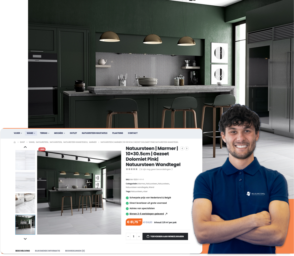 Belgiumstone ecommerce